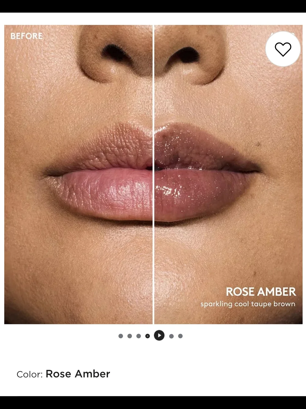 Fenty Beauty Gloss Bomb Stix In 12 Rose Amber NIB